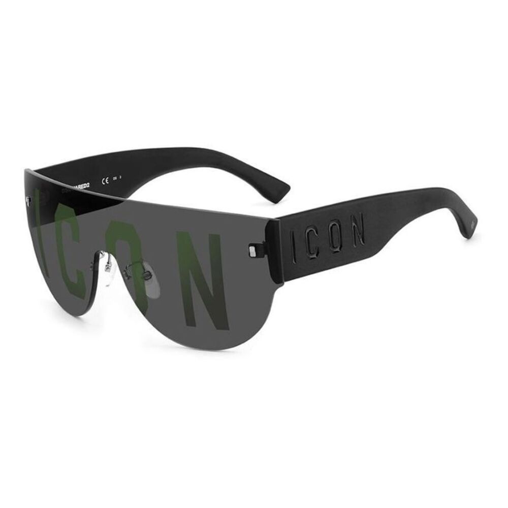 Dsquared² ICON Shield Sunglasses Model DSICON0002S807AC Men Black